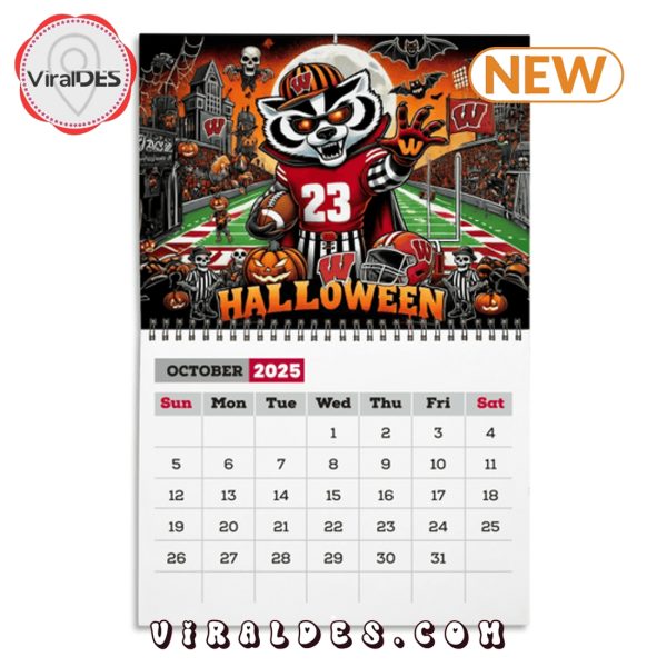 Wisconsin Badgers Football 2025 Calendar