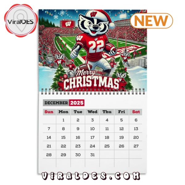 Wisconsin Badgers Football 2025 Calendar