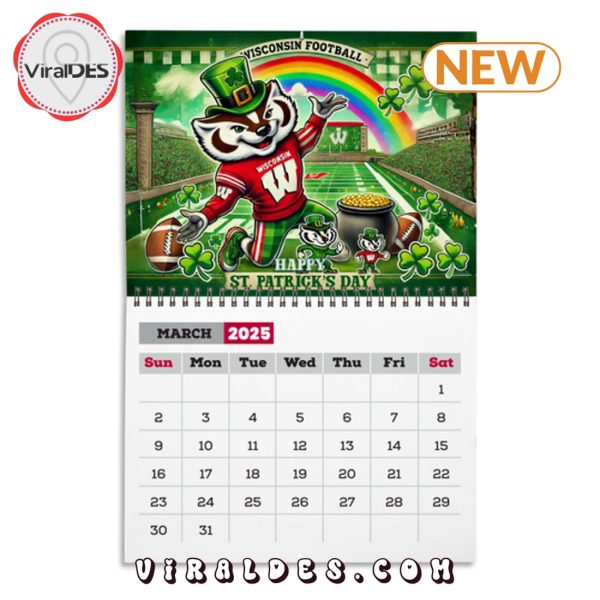 Wisconsin Badgers Football 2025 Calendar