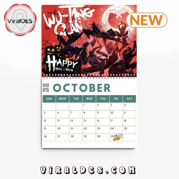 Wu-Tang Clan 2025 New Year Calendar