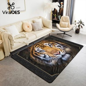 Tiger Area Rug, Animal Carpet for Doorway Living Room