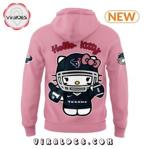 Houston Texans x Hello Kitty Pink Hoodie