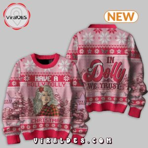 Holly Dolly Christmas Ugly Sweater