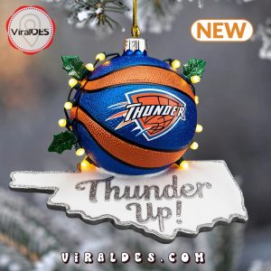 Oklahoma City Thunder Up Ornaments