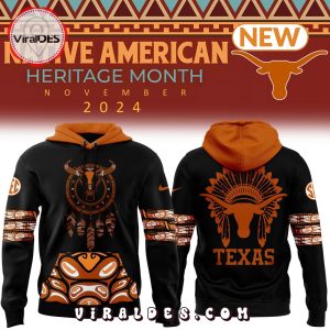 Texas Longhorns 2024 Native American Hoodie