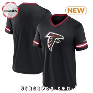 Atlanta Falcons 2024 Men’s Fanatics Black Stripe Shirt