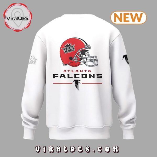 2024 Atlanta Falcons Out Kast Limited White Sweatshirt