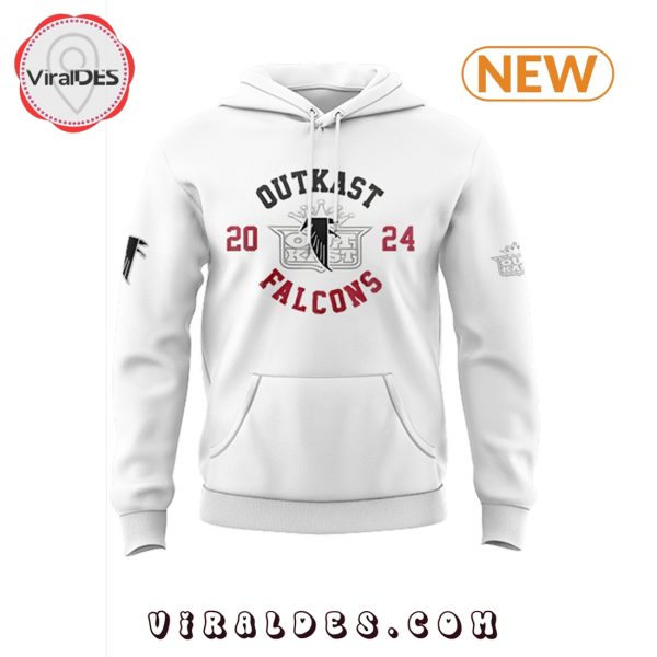 2024 Atlanta Falcons Out Kast White Hoodie, Jogger, Cap