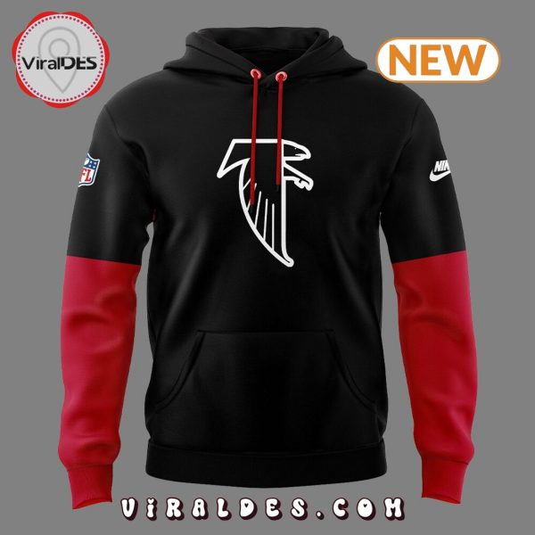 2024 Atlanta Falcons Throwback Black Hoodie, Jogger, Cap