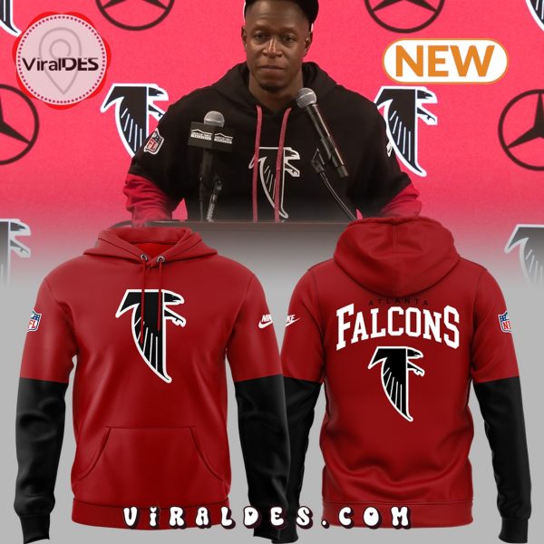 2024 Atlanta Falcons Throwback Red Hoodie, Jogger, Cap