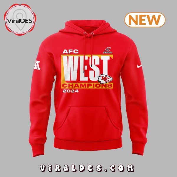 2024 Kansas City Chiefs Nike AFC West Division Hoodie