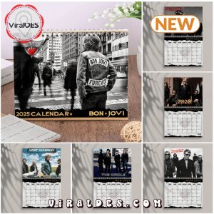 Bon Jovi 2025 Calendar