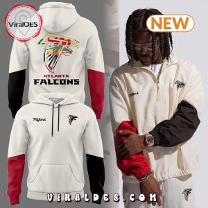 Limited Edition Atlanta Falcons x Mifland White Hoodie