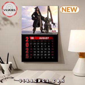 Johnny Depp 2025 Happy New Year Calendar