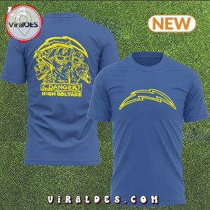 Los Angeles Chargers Navy Cold T-Shirt, Jogger, Cap