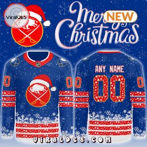 Buffalo Sabres 2024 NHL Merry Christmas Hockey Jersey