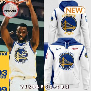 Golden State Warriors Nike 2024 Swingman White Hoodie