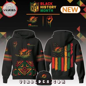 Miami Dolphins NFL Black History Month Hoodie, Jogger, Cap