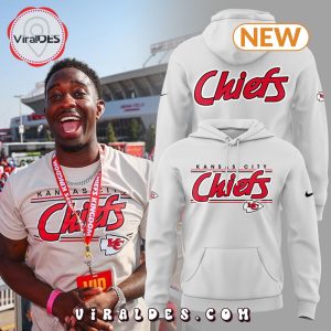 Limited Edition Kansas City Chiefs White Hoodie