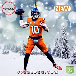 Bo Nix Ornaments