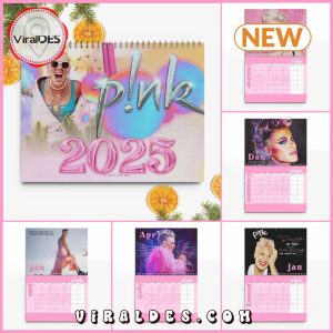 P!nk 2025 Happy New Year Calendar