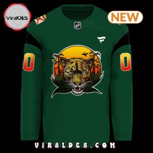 Florida Panthers x Panther Conservation Night Jersey 2024 Hockey Jersey