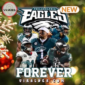 Philadelphia Eagles Forever Signatures Ornaments