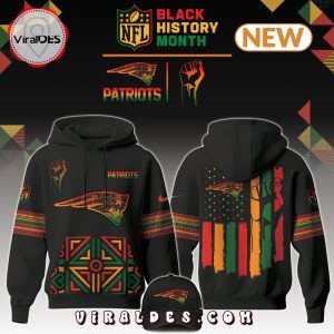 New England Patriots NFL Black History Month Hoodie, Jogger, Cap