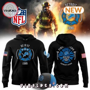 Detroit Lions x 2024 Firefighter Appreciation Hoodie