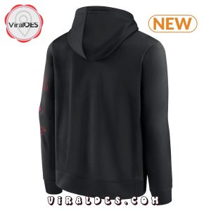 Atlanta Falcons 2024 Fanatics Black Pullover Hoodie