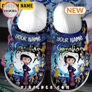 Coraline Horror Crocs Clogs Shoes