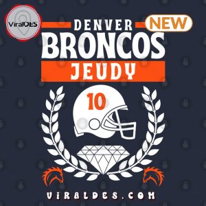 Jerry Jeudy Denver Broncos 10 Edition T-Shirt