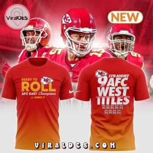 Kansas City Chiefs 2024 AFC West Division T-Shirt, Cap