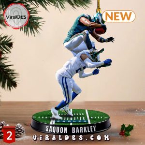 Saquon Barkley Ornaments