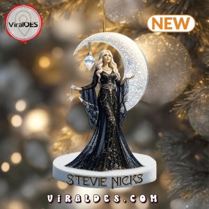 Stevie Nicks Christmas Ornaments