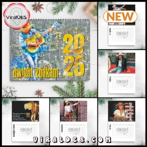 Dwight Yoakam 2025 Happy New Year Calendar