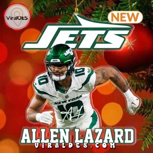 Allen Lazard x New York Jets 2024 Christmas Ornaments