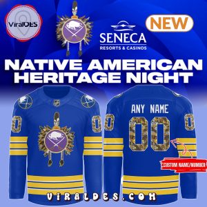 Buffalo Sabres 2024 American Heritage Month Hockey Jersey