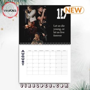 One Direction 2025 Happy New Year Calendar