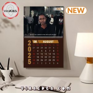 Kendrick Lamar 2025 Happy New Year Calendar