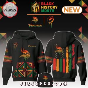 Minnesota Vikings NFL Black History Month Hoodie, Jogger, Cap