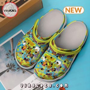 Custom Name Scooby Doo Crocs Shoes