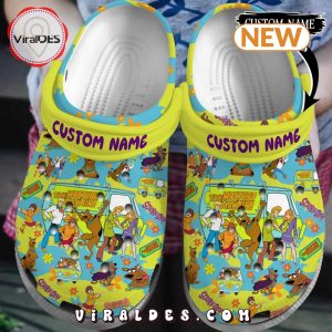 Custom Name Scooby Doo Crocs Shoes