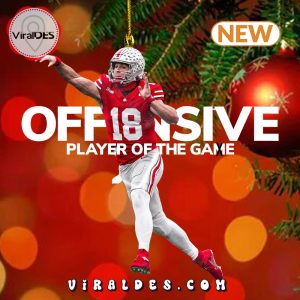 Ohio State Player Of The Game Ornaments