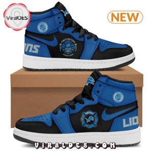 Detroit Lions 2024 Military Appreciation Air Jordan 1 Hightop