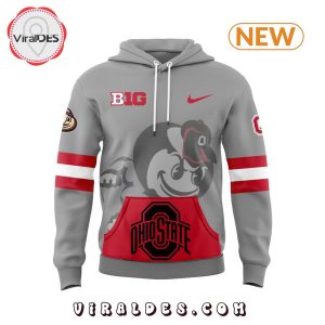 Ohio State Buckeyes Nike Gray Game Hoodie