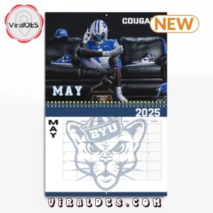 BYU Cougars 2025 Happy New Year Calendar