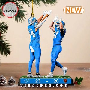 Detroit Lions x Chicago Bears Ornaments