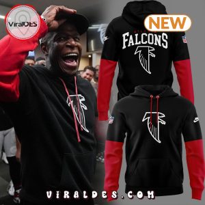 2024 Atlanta Falcons Throwback Black Hoodie, Jogger, Cap