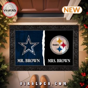 House Divided Team Custom Doormat